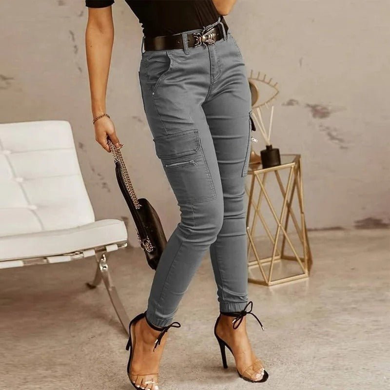 Jean Cargo Tendance pour Femme – Projet Paris – Pratique et stylé – Pour un look décontracté