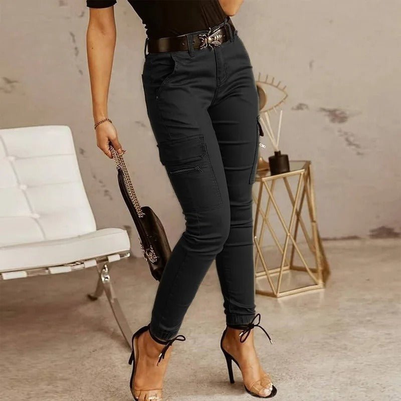 Jean Cargo Tendance pour Femme – Projet Paris – Pratique et stylé – Pour un look décontracté