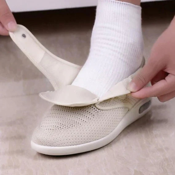 Chaussures larges pour diabétiques - Pour pieds gonflés - Projet Paris - Confort et soutien adaptés aux besoins spécifiques des pieds gonflés - Taille plus grande, design ergonomique