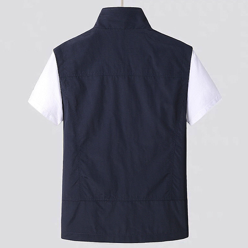 Gilet Homme à Manches Courtes – Projet Paris – Séchage Rapide et Look Moderne