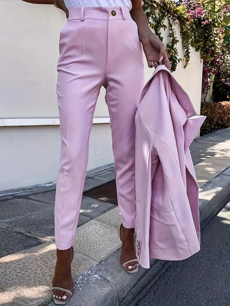 Ensemble blazer et pantalon - Style sophistiqué - Projet Paris - Parfait pour les occasions formelles