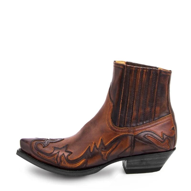 Bottes cowboy western - Style traditionnel et audacieux - Projet Paris - Confort exceptionnel