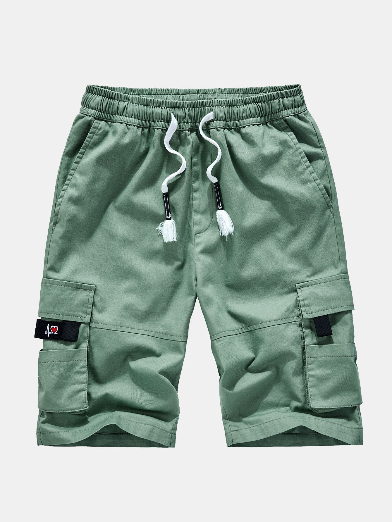 Short chino cargo avec cordon de serrage – Style décontracté – Projet Paris – Ajustement parfait et look moderne