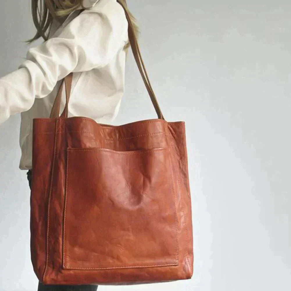 Sac à main en cuir pour dames - Style élégant - Projet Paris - Louna - plusieurs compartiments