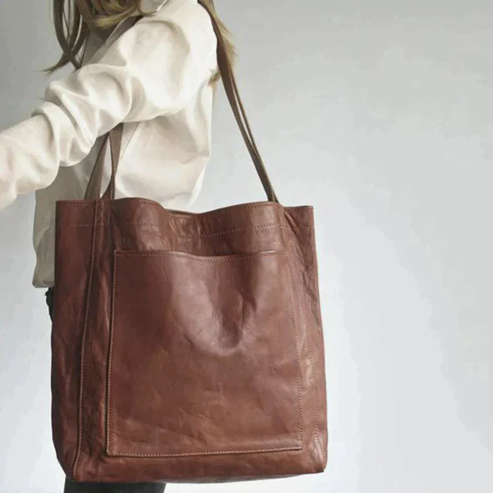 Sac à main en cuir pour dames - Style élégant - Projet Paris - Louna - plusieurs compartiments