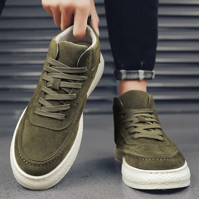 Baskets été homme sur mesure – Projet Paris – Finesse artisanale et design épuré