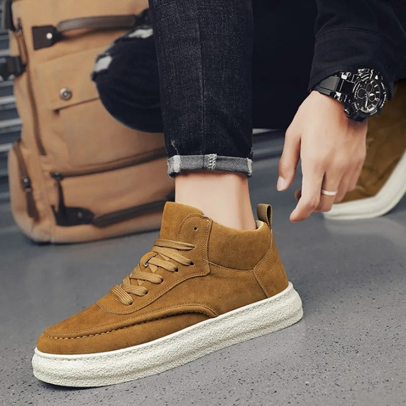 Baskets été homme sur mesure – Projet Paris – Finesse artisanale et design épuré