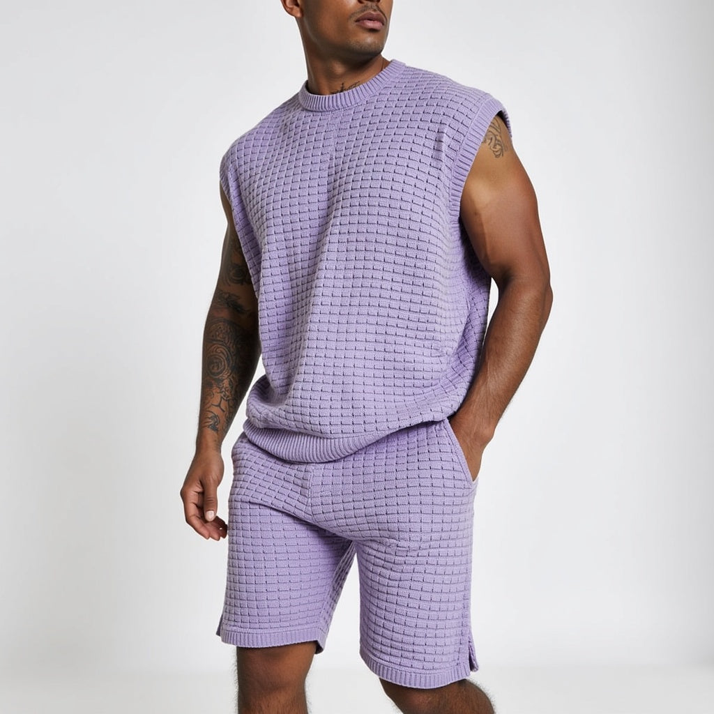 Ensemble Tricoté d'Été pour Homme – Projet Paris – Confort et élégance estivale