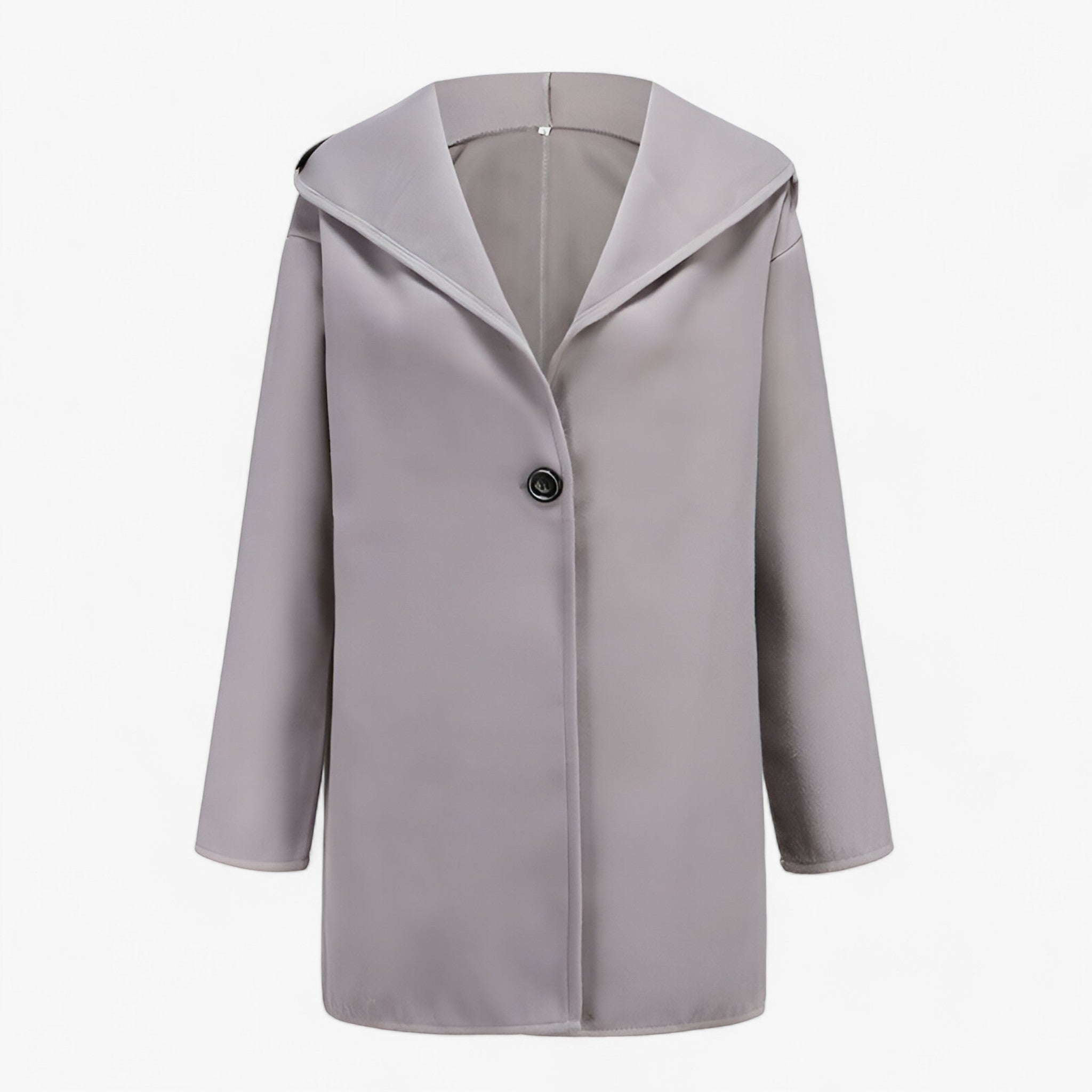 Trench-coat long en laine pour femmes - Chaleur durable et élégance - Projet Paris - Coupe longue