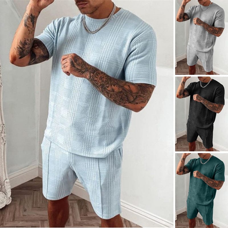 Survêtement à Manches Courtes pour Homme – Rocco – Projet Paris – Confort Optimal et Design Sportif