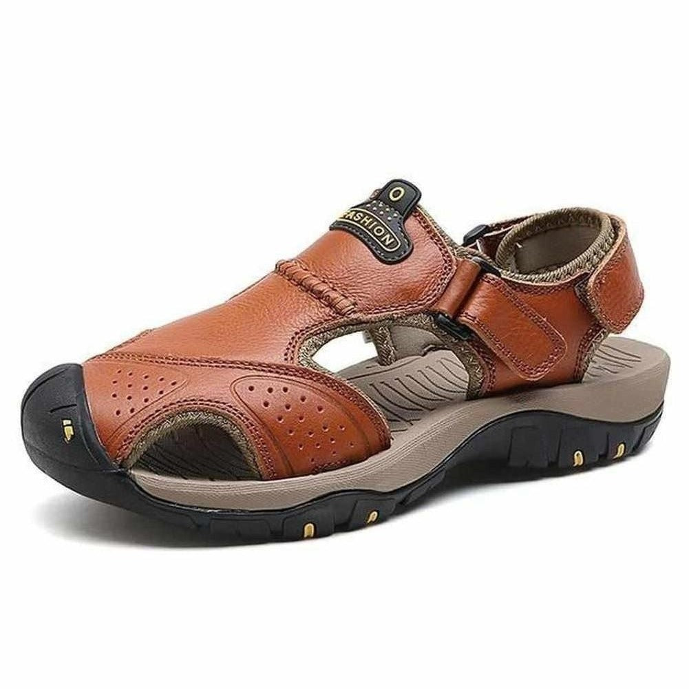 Sandales de randonnée en cuir pour homme - North Royal - Projet Paris - Confort et robustesse