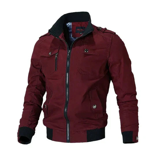 Blouson bomber coupe-vent pour l'hiver – Mode masculine – Projet Paris – Protection contre le froid