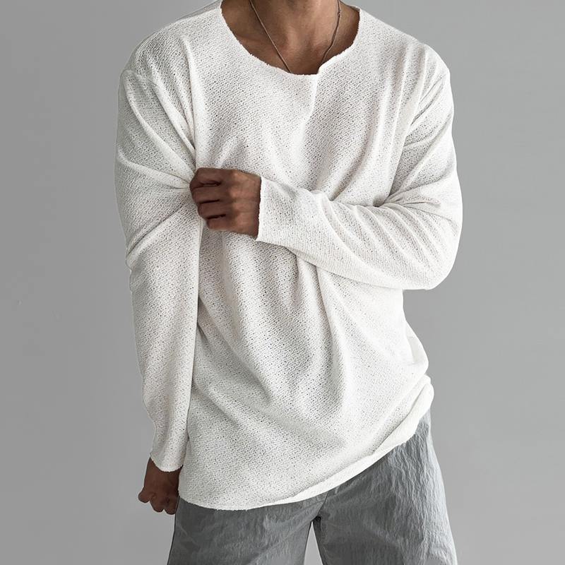 Chemise légère à manches longues pour homme – Projet Paris – Élégance décontractée
