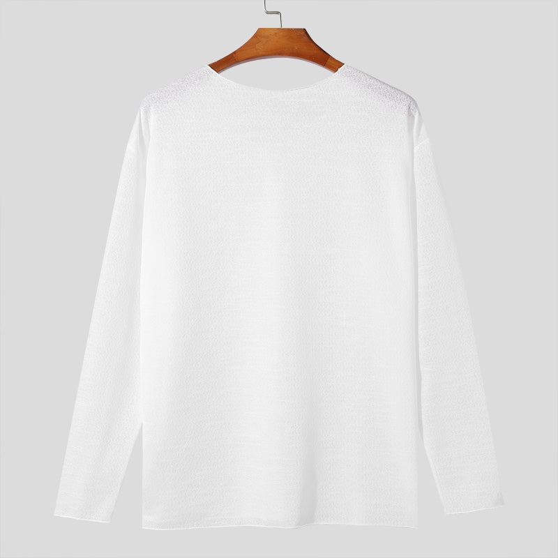 Chemise légère à manches longues pour homme – Projet Paris – Élégance décontractée